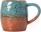 Handmade 22oz Ceramic Coffee Mug, Ergonomic Large Handle, Ideal Gift by XIYUANJI