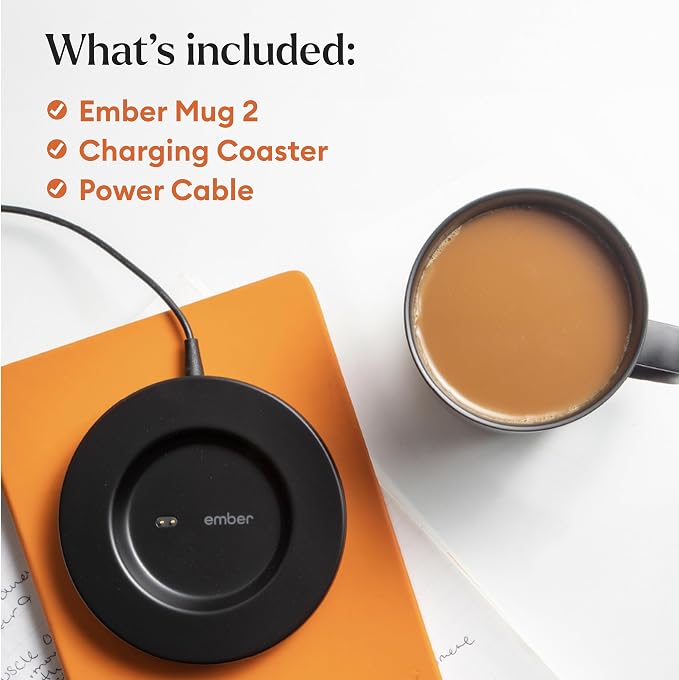Ember Temperature Control Smart Mug 2, 14 Oz, App-Controlled Heated Coffee Mug - Image 6