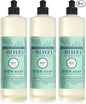 MRS. MEYER'S CLEAN DAY Liquid Dish Soap, Limited Edition Mint, 16 fl. oz - Pack of 3