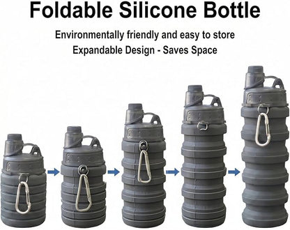 Collapsible Water Bottles Travel water bottle Sports Portable Sport Water - Image 2
