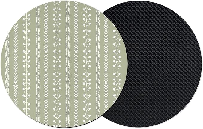 Rustic Farmhouse Coasters Set of 2, Absorbent Coasters by Unknown