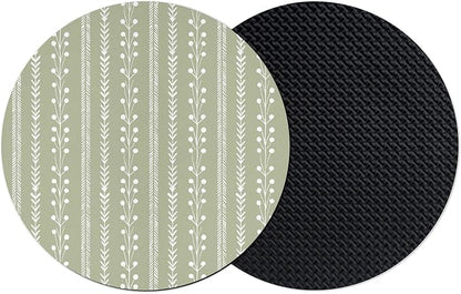 Rustic Farmhouse Coasters Set of 2, Absorbent Coasters by Unknown