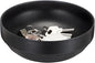 Key Holder Bowl for Entryway Table Round Catchall Bowl for Coin Fruit Holder Decorative Serving Bowl for Coffee Table Kitchen Counter, 7.4 Inches