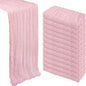 12 Pack Pink Table Runner Cheesecloth 10Ft Gauze Cheese Cloth Table Runner by Heneger