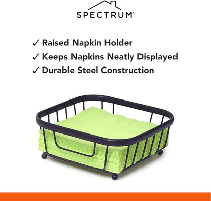 Spectrum Ashley Flat Napkin Holder Basket - Image 3