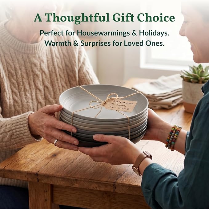 Deep Dinner Plates Set of 8 Alternative - Image 8