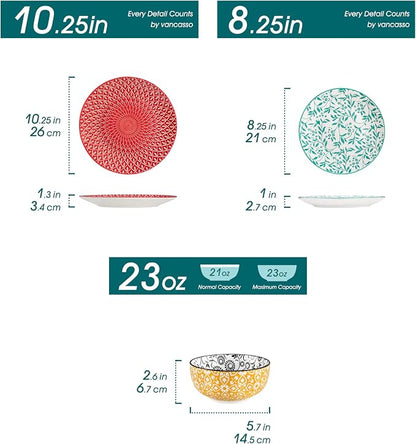 vancasso SELENE Plates and Bowls Set - Image 2