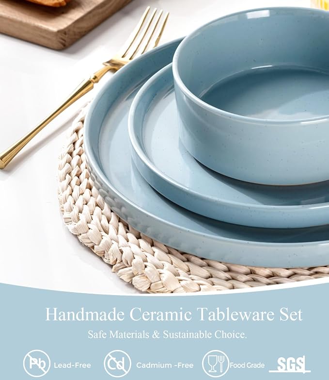 AmorArc Stoneware Dinnerware Sets - Image 4