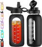 CIVAGO 32 oz Glass Water Bottle by CIVAGO