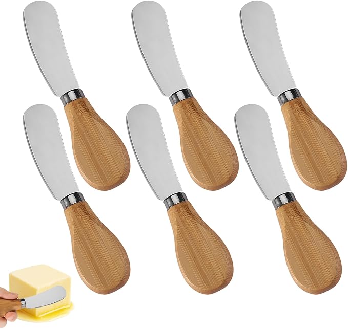 Cheese Spreader Knives, Small Cheese Knives by YFANITI