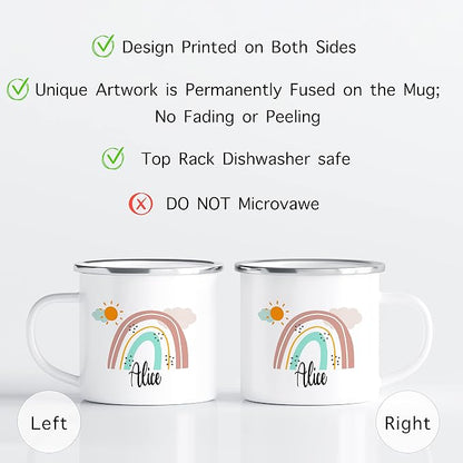 Personalized Mug for Kids, Girls | Customized Hot Chocolate, Coffee & Milk Cup - Image 2