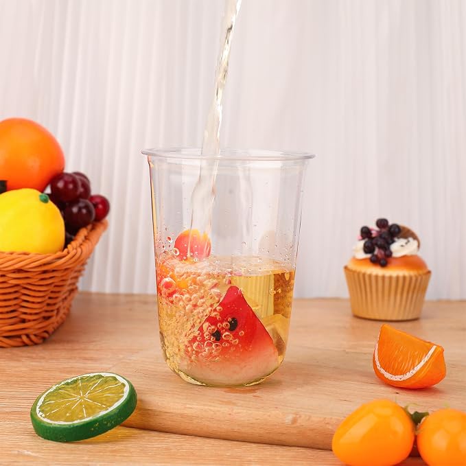 16oz Disposable Stemless Glasses - Image 5