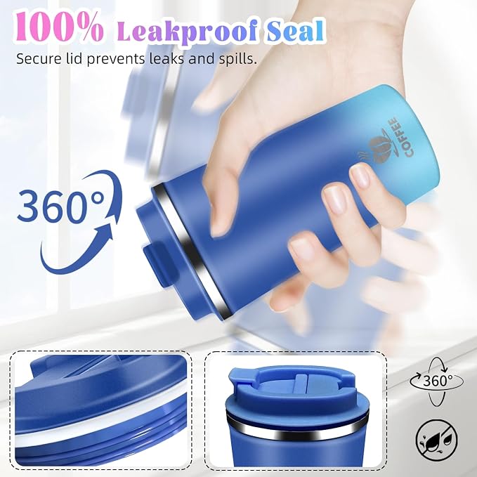 17oz Insulated Travel Coffee Mug - Image 6