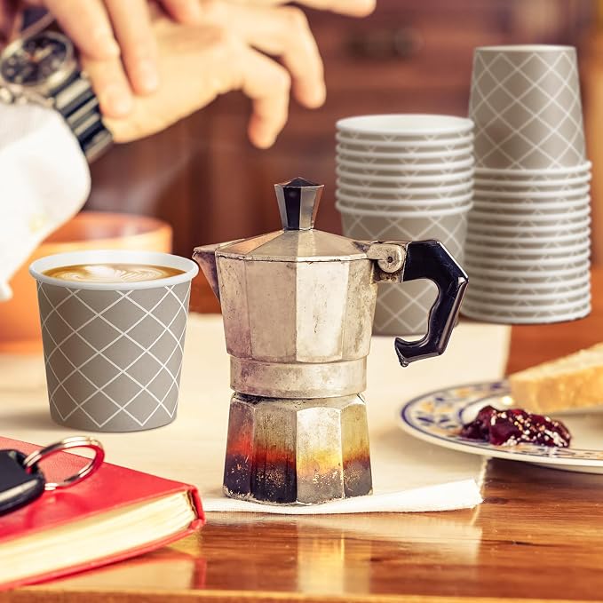 Rtteri 300 Pcs Count 3 oz Disposable Coffee Cups Disposable Espresso Cups Small - Image 6