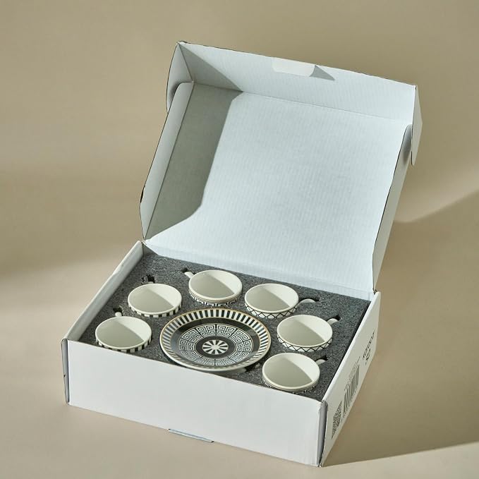 KARACA Helenistic Turkish Small Coffee Cups Set - Image 6