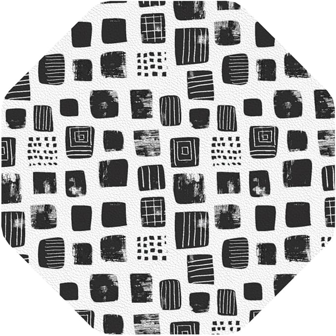 Minimal Abstract Shapes Print Coasters by Unknown