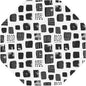 Minimal Abstract Shapes Print Coasters by Unknown