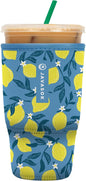 Sok It JavaSok Iced Coffee & Cold Soda Insulated Neoprene Cup Sleeve (Main Squeeze, Large: 30-32oz)