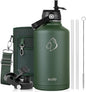 BUZIO 64 oz Insulated Stainless Steel Water Bottle by BUZIO