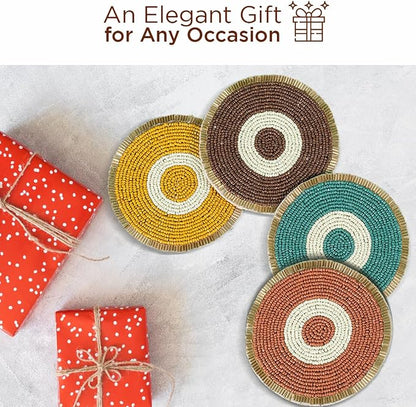 Folkulture Fall Coasters Set of 4 - Image 8