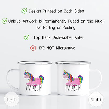 Personalized Mug for Kids, Girls | Customized Hot Chocolate, Coffee & Milk Cup - Image 2