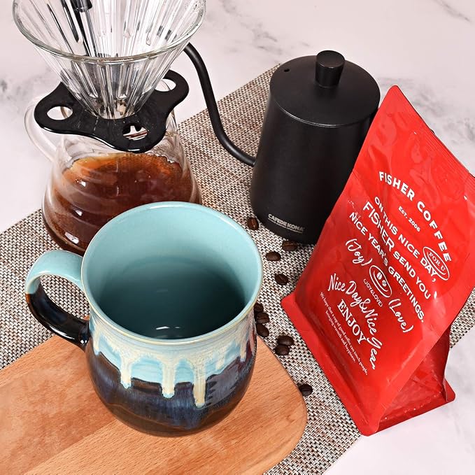 Bosmarlin Large Ceramic Coffee Mug, Big Tea Cup - Image 6