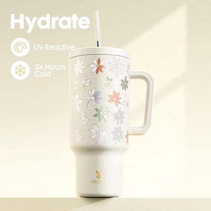Meoky UV Color-Changing Tumbler: 40 oz Tumbler - Image 3
