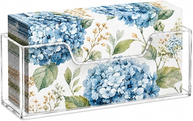 LveSunny Vertical Acrylic Napkin Holder, Space-Saving Guest Towel Holder by LveSunny