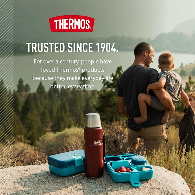 THERMOS Stainless King Vacuum-Insulated Beverage Bottle, 40 Ounce, Matte - Image 7