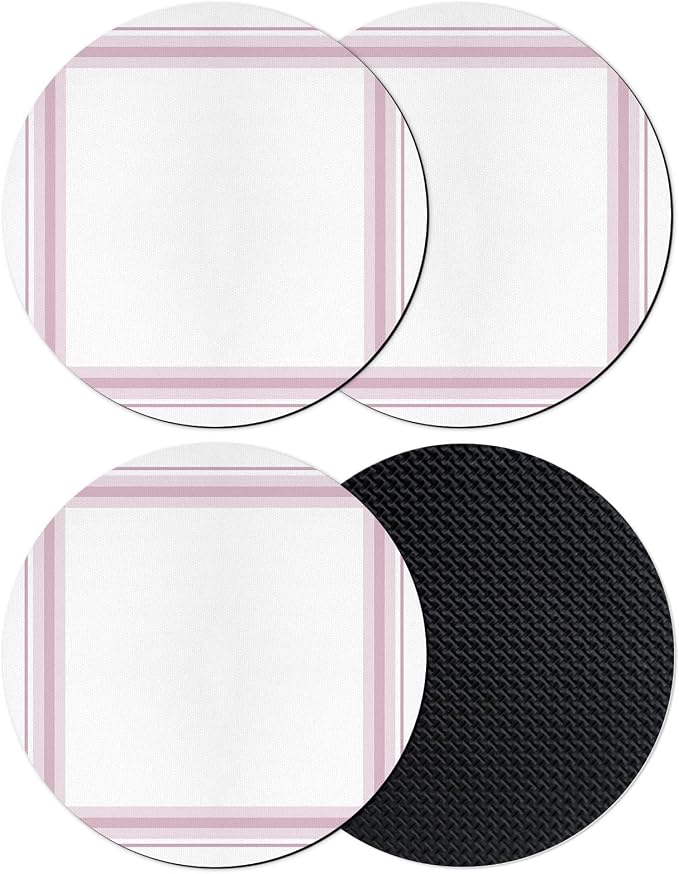 Modern Minimalist Styles Coasters Set of 4, Absorbent Coasters by Unknown