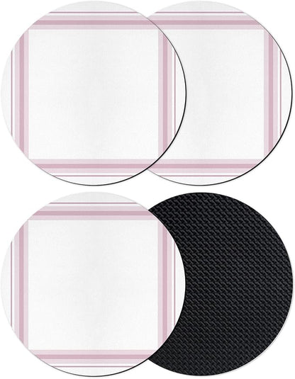 Modern Minimalist Styles Coasters Set of 4, Absorbent Coasters by Unknown