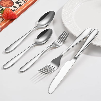 20-Piece Silverware Set, Flatware Set - Image 3