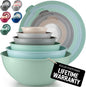 Zulay Kitchen 12 Piece Plastic Nesting Mixing Bowl Set by ZulayKitchen