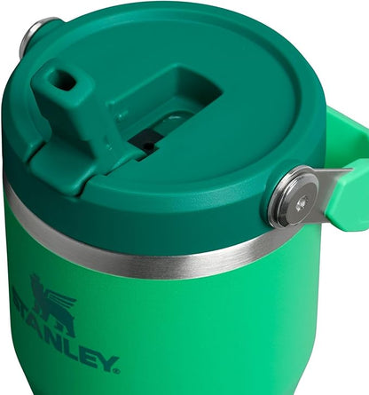 STANLEY IceFlow 2.0 Flip Straw Tumbler, 20 oz, Meadow | Easy Carry Handle | - Image 2