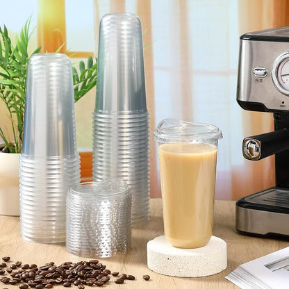 Baderke 50 Pcs Round Bottom Plastic Cups - Image 2