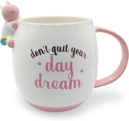 Decodyne Funny Unicorn Coffee Mug 14 Ounce, Gag Gifts by Decodyne