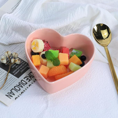 WAIT FLY Heart-shaped Bowls for Salad Soup Snack Dessert Best Kitchen Household - Image 3