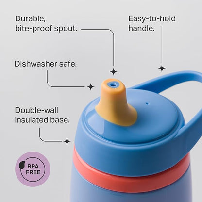 Tommee Tippee Active Spout Toddler Cups, 1-3 Years, 9oz | Pack of 2, Silicone - Image 3
