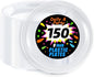 WELLIFE Clear Party Plates 9 Inch -150 Count for Party, Disposable Plastic Dinner Plates for Birthday Wedding Engagement Easter