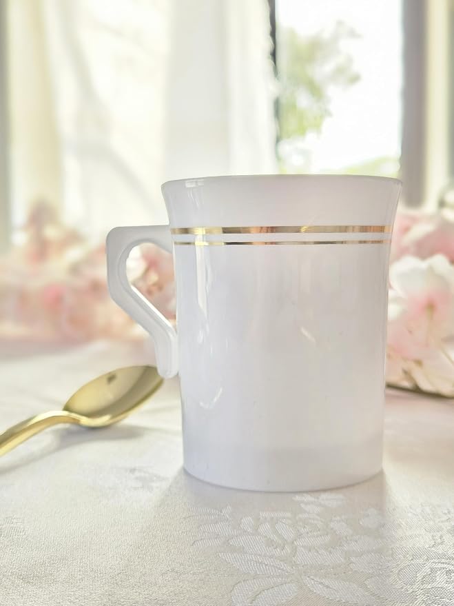OCCASIONS 40 Pack Disposable Tea Cups - Image 7