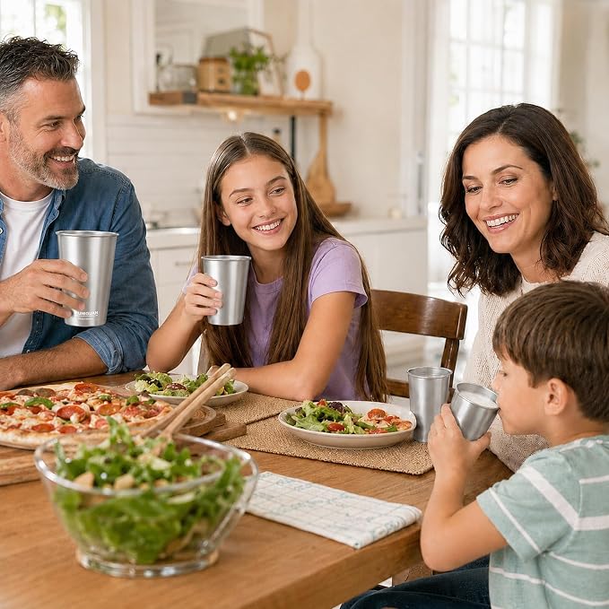 Stainless Steel Cups for Kids 12oz/350ml, Stainless Steel Tumbler | Kids Cups - Image 6