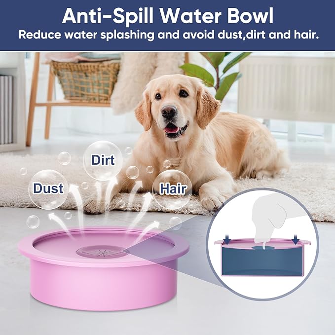 XIAZ Elevated Dog Bowls Large Breed Raised Dogs Bowl Stand Large/Medium Sized - Image 5
