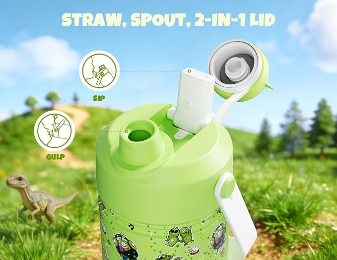 POWCAN 12 oz Insulated Water Bottle - Image 3