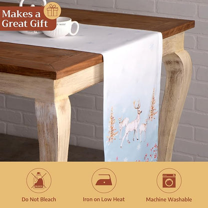 Maison d' Hermine Table Runner 100% Cotton 14.50" x 36" | Table Runners 36 - Image 5
