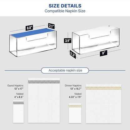 Acrylic Guest Towel Holder - Image 5