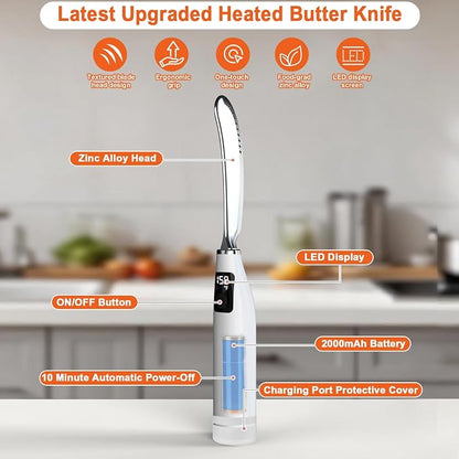 Rechargeable Heated Butter Knife - Image 2