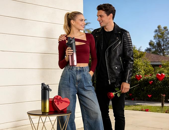 POWCAN 26 oz Insulated Water Bottle - Image 2
