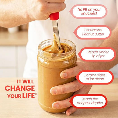 PB-JIFE! The Ultimate PB knife. Stir, and clean the BIG Jars - Image 4