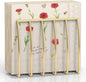 Reversible Napkin Holder for Table Gold | 2-in-1 Gold Metal Cocktail Napkin by ZYLBB