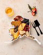 Alaska Shaped Baking Dish Serving Platter or Decorative Tray Charming Porcelain Bakeware Oven Microwave and Dishwasher Safe